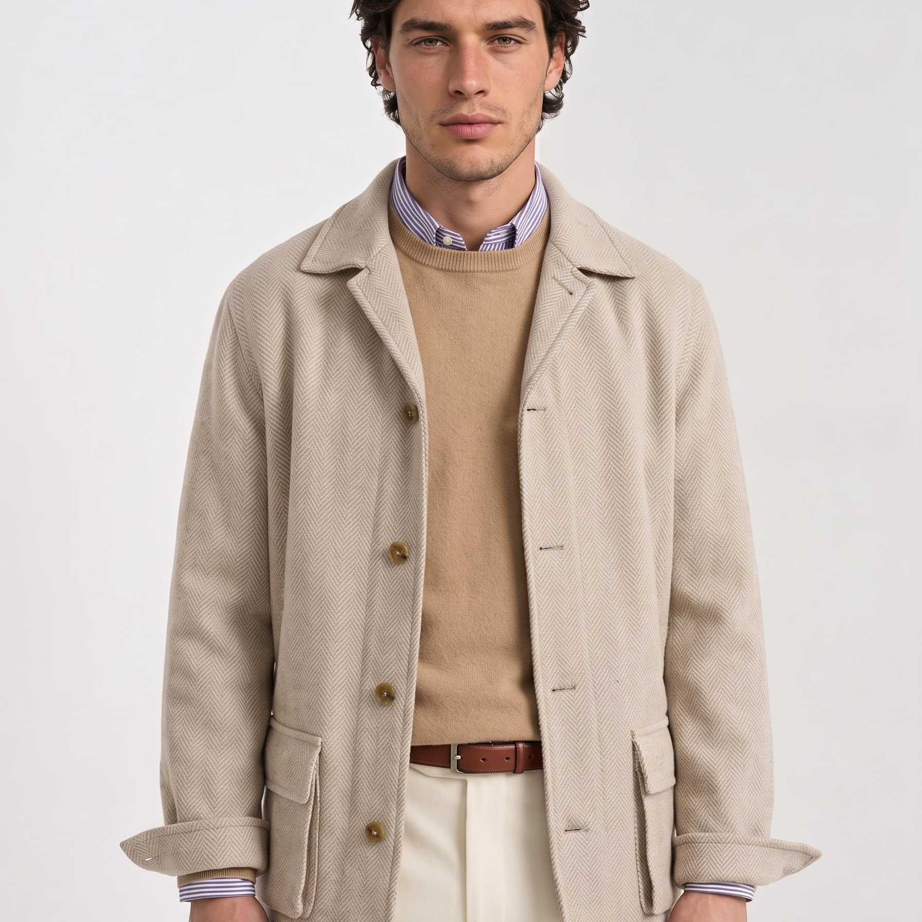 Smart Luxury British Casual Woolen Jacket