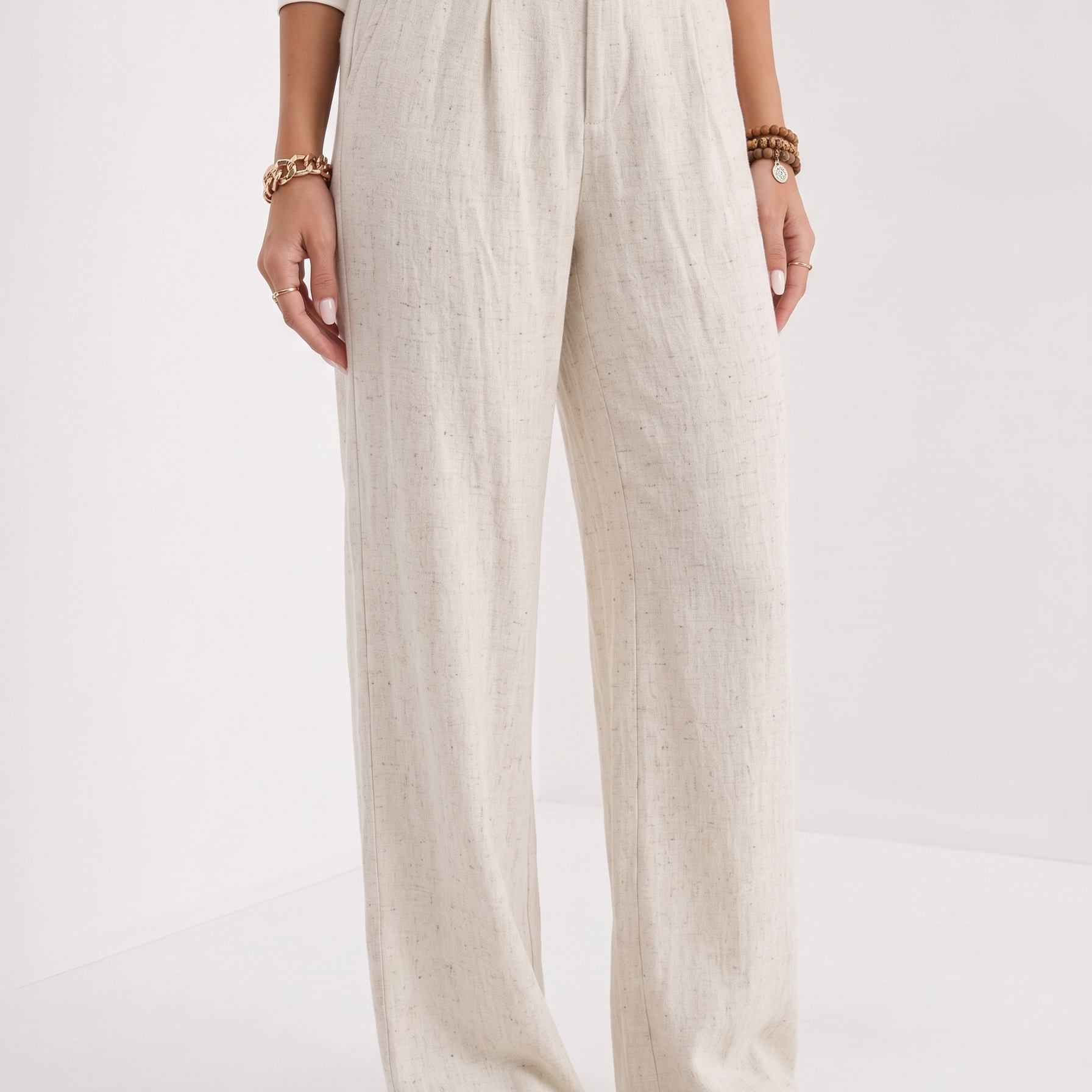 Old Money High-Waisted Trousers