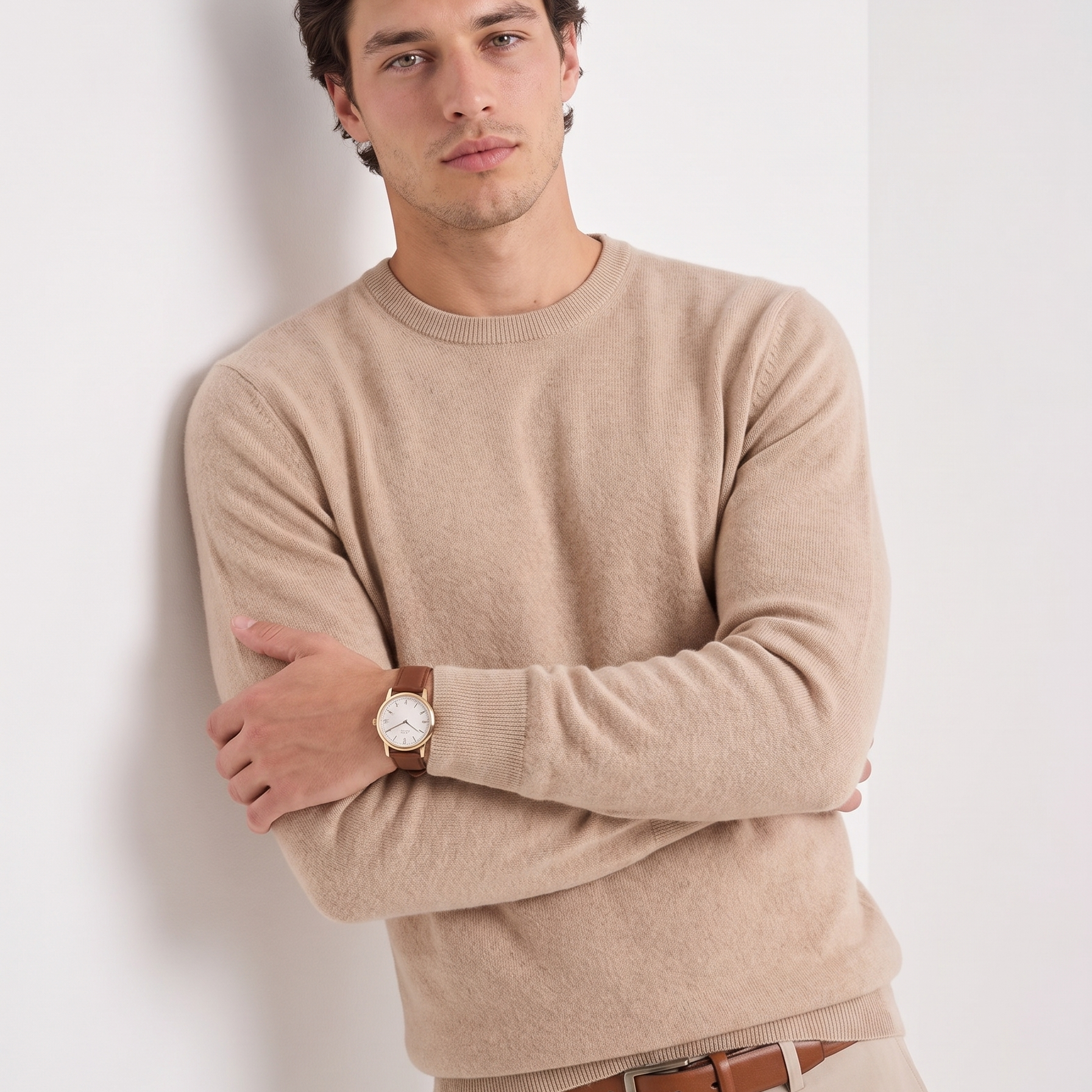 100% Cashmere Classic Roundneck Sweater