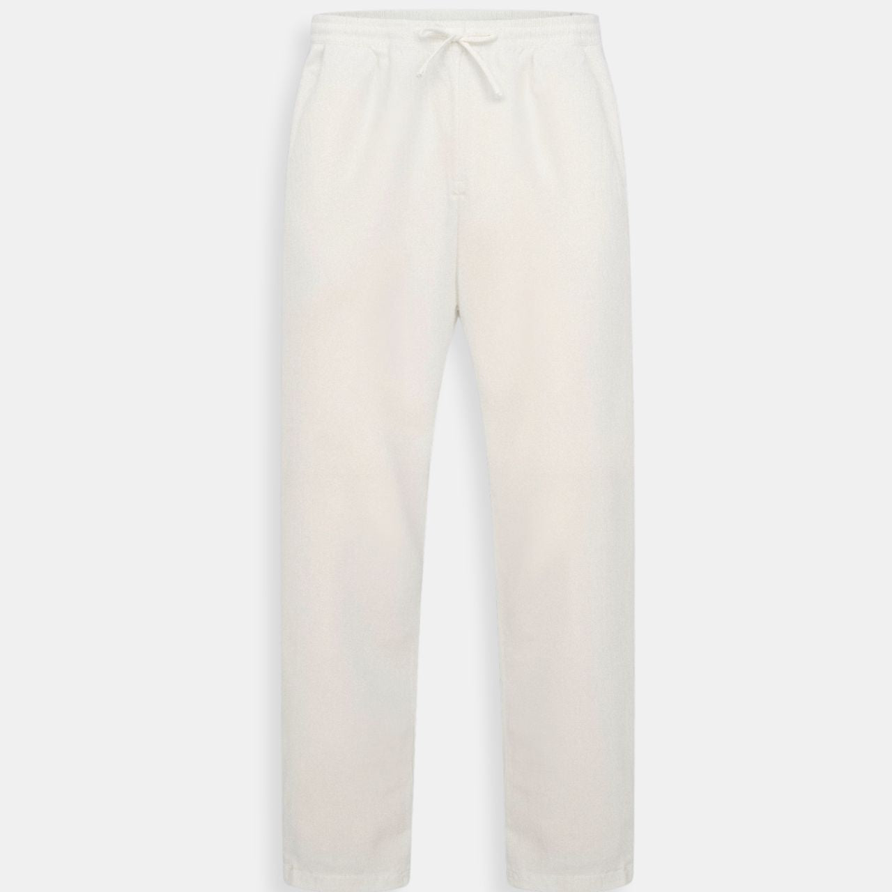 Old Money Cotton & Linen Blend Drawstring Pants