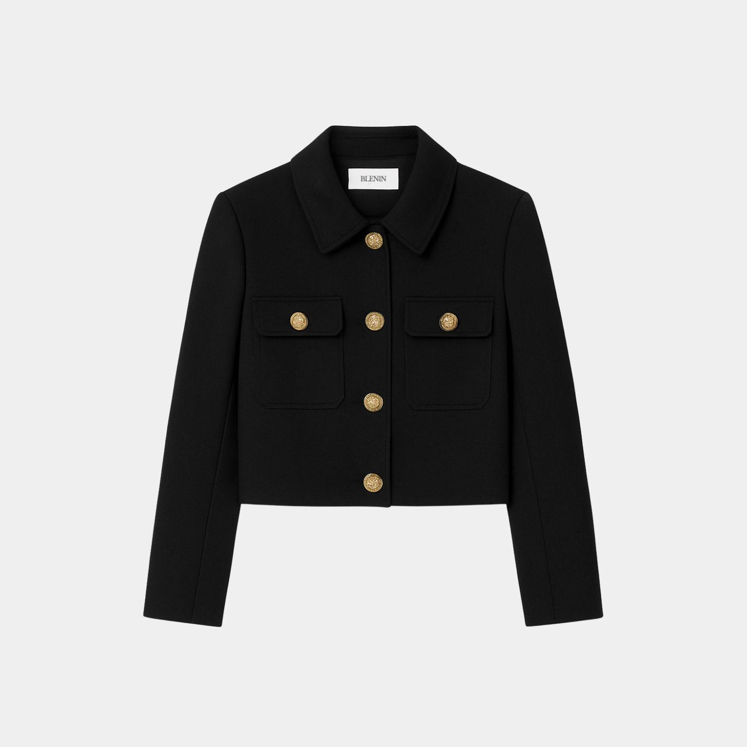 Old Money Straight-Cut Elegant Blazer Jacket