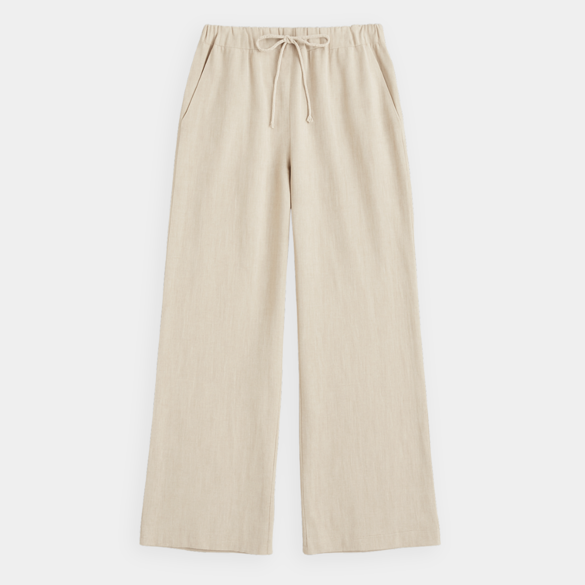 Old Money Classic Breathable Linen Structured Pants