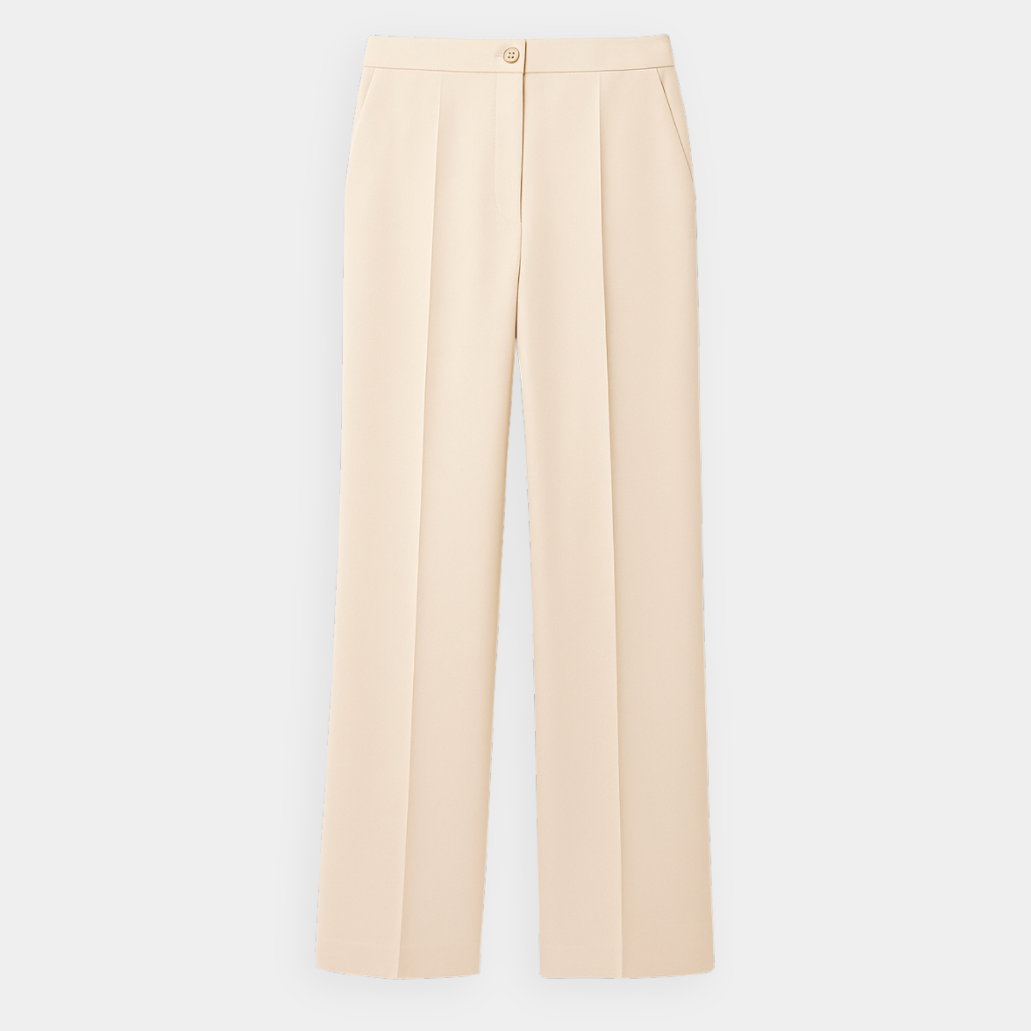 Old Money Long Straight-Cut Classy Pants