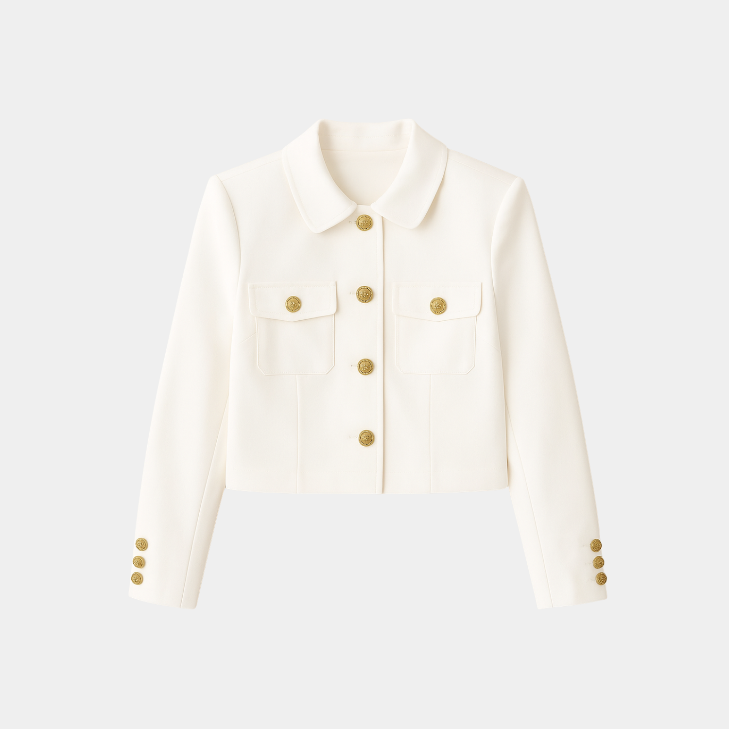 Old Money Straight-Cut Elegant Blazer Jacket