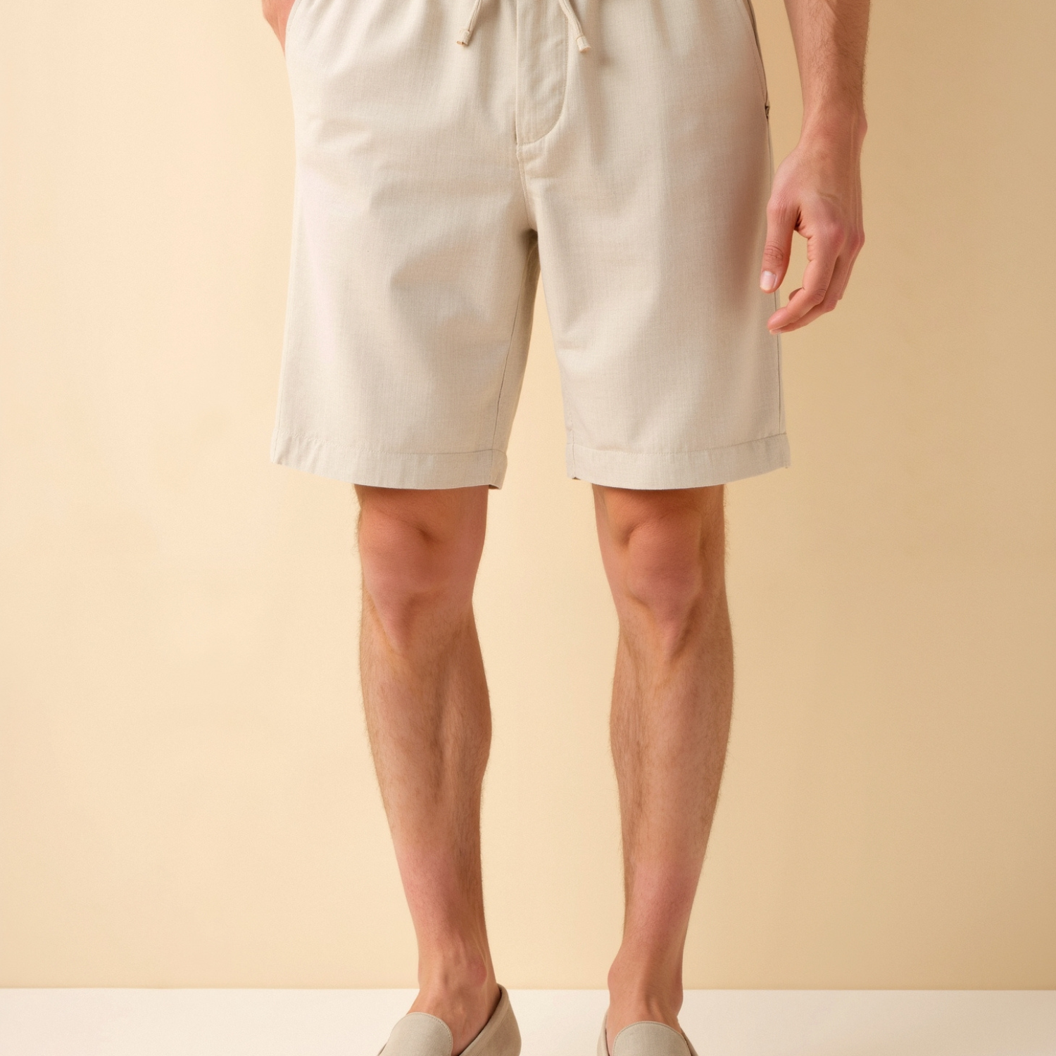 Smart Luxury 100% Linen Shorts