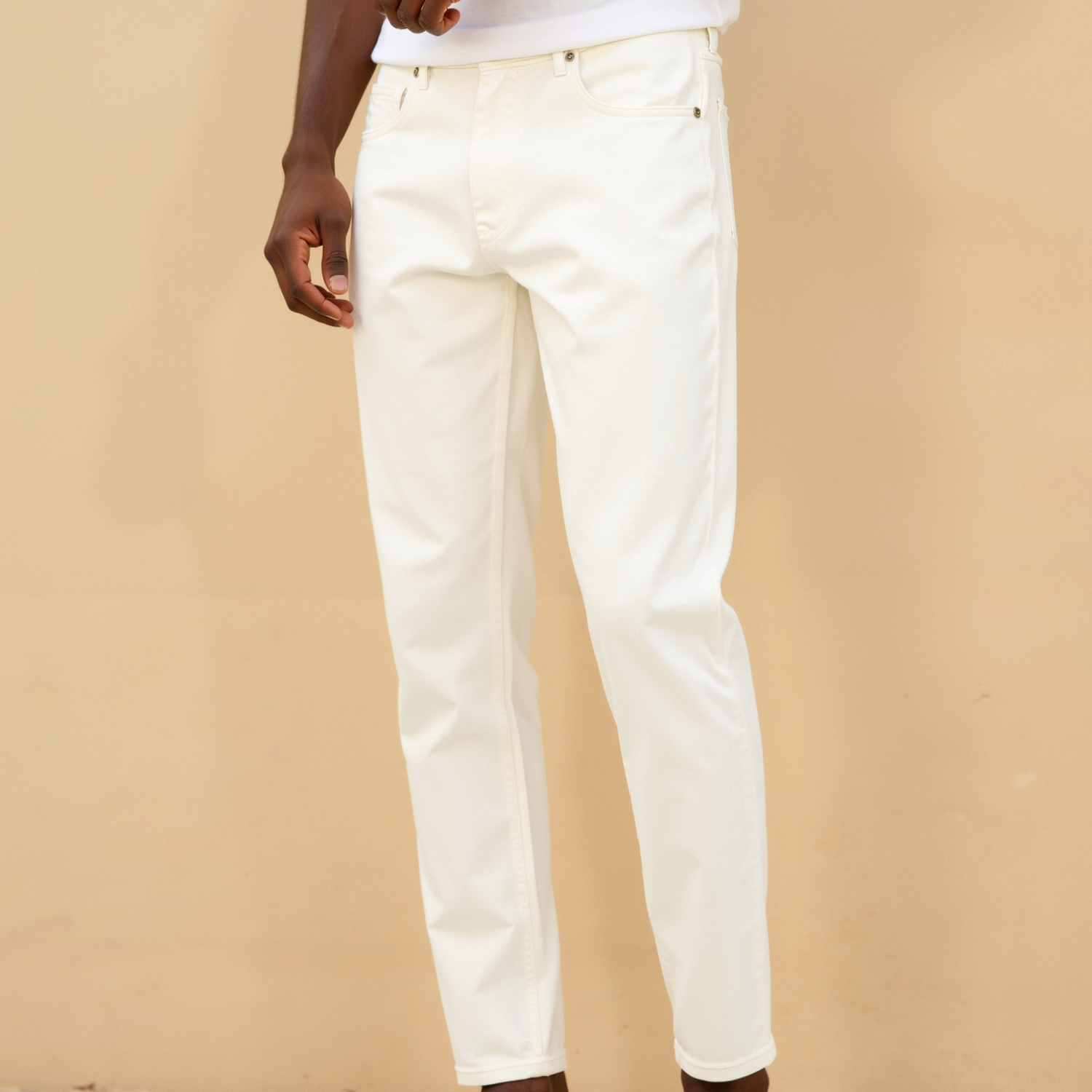 Premium Elegant Off-White BLENIN Jeans
