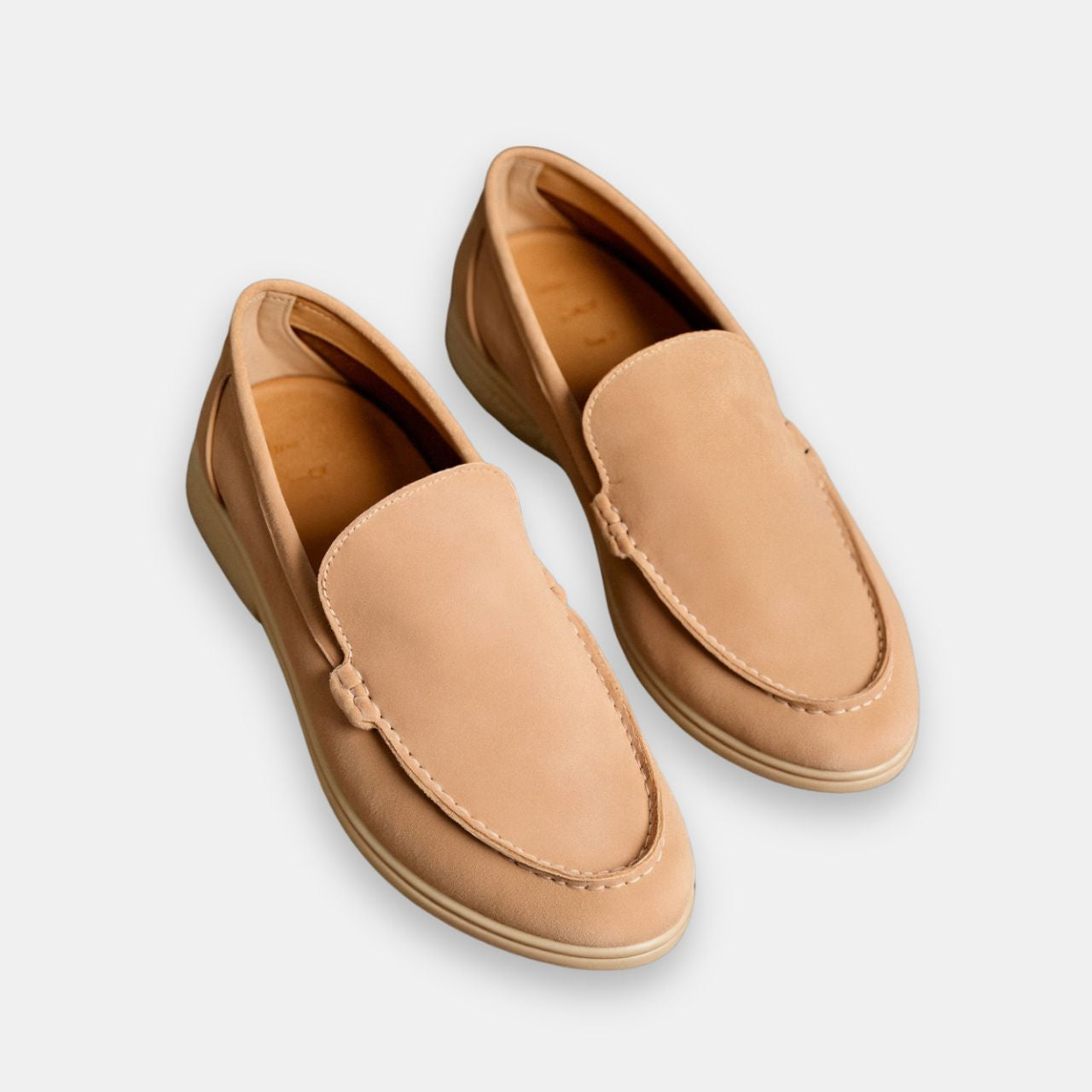 Old Money Classic Men's Clean Suede Loafers