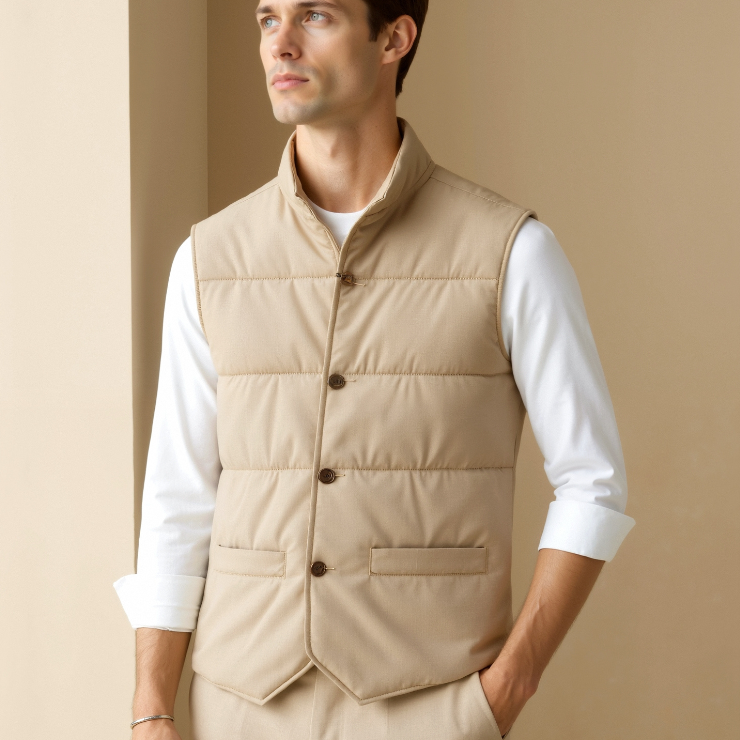 BLENIN Casual Elegant No Sleeves Vest