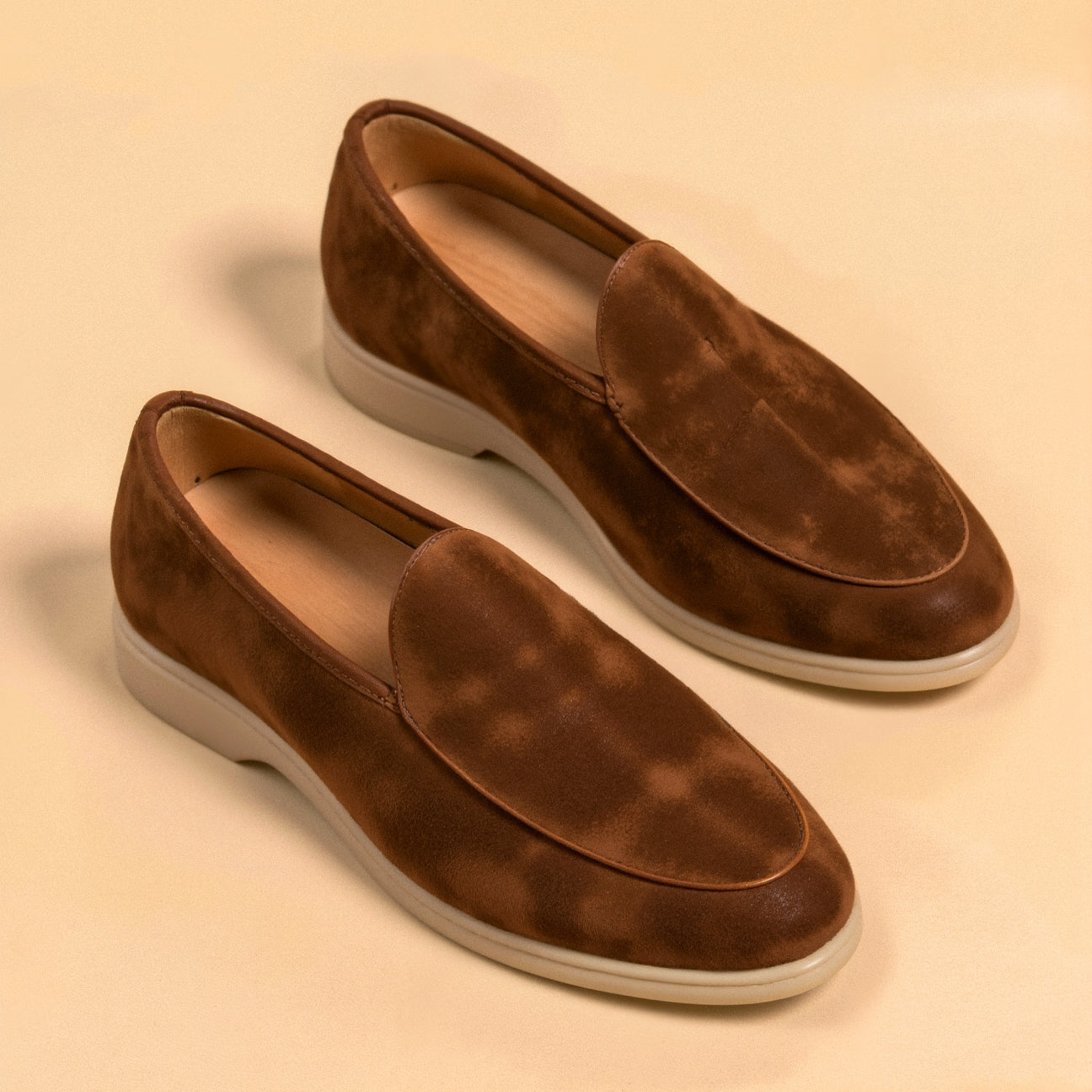 Old Money Classic Elegant Suede Leather Loafers