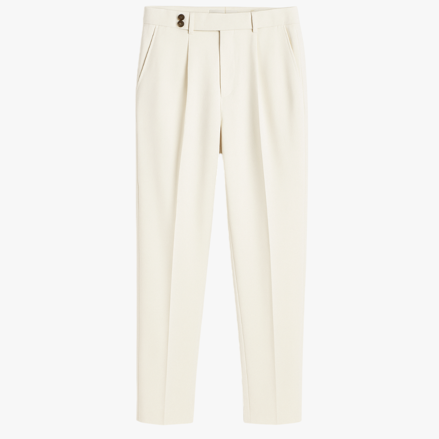 Formal Italian Quiet Luxury Straight Leg Pants