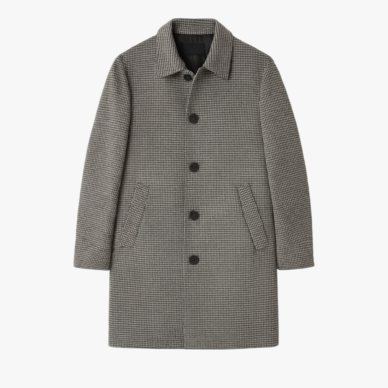 Winter Tailored Men Structured Coat