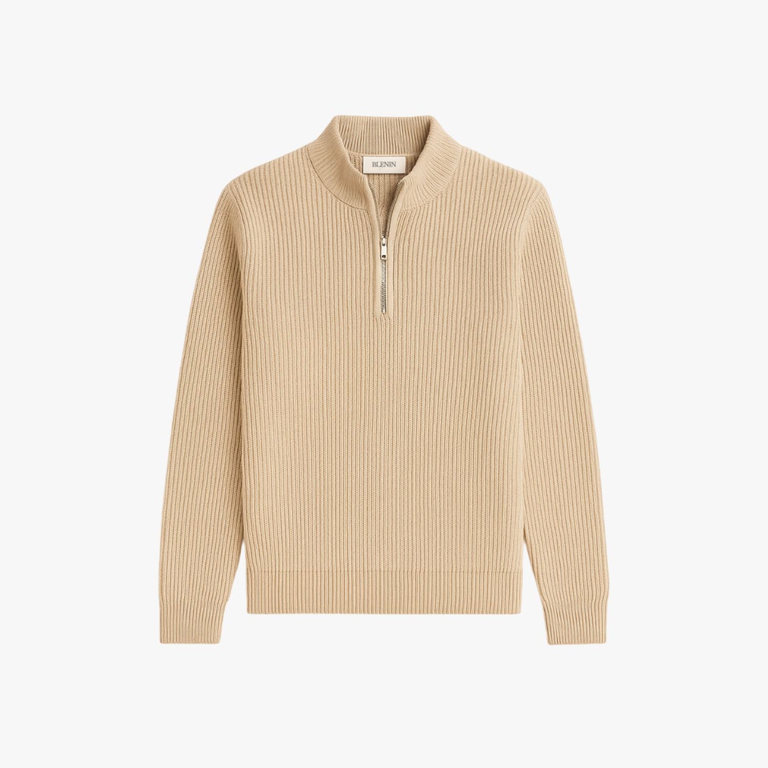 Old Money Thickened Warm Solid Wool Sweater