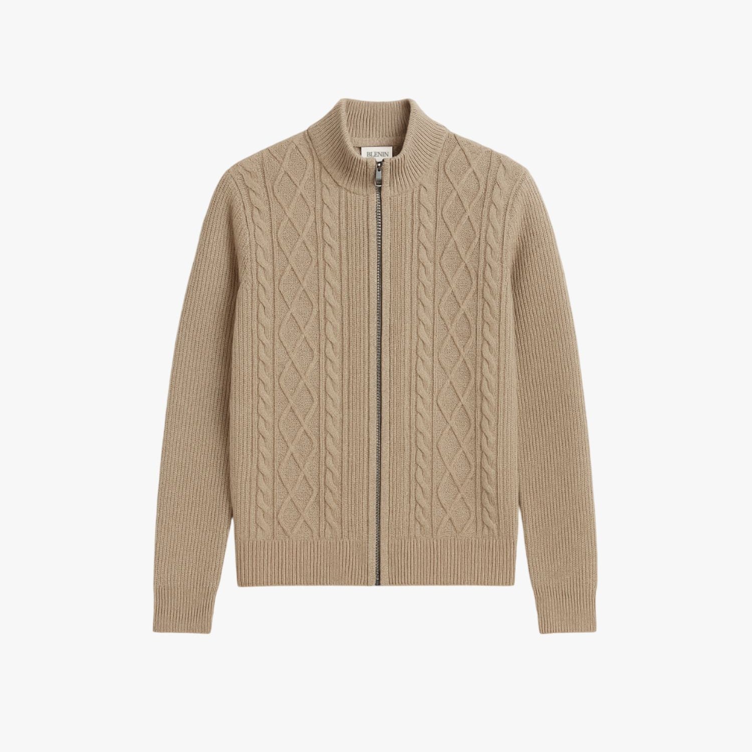 Old Money 100% Wool Knitted Premium Cardigan