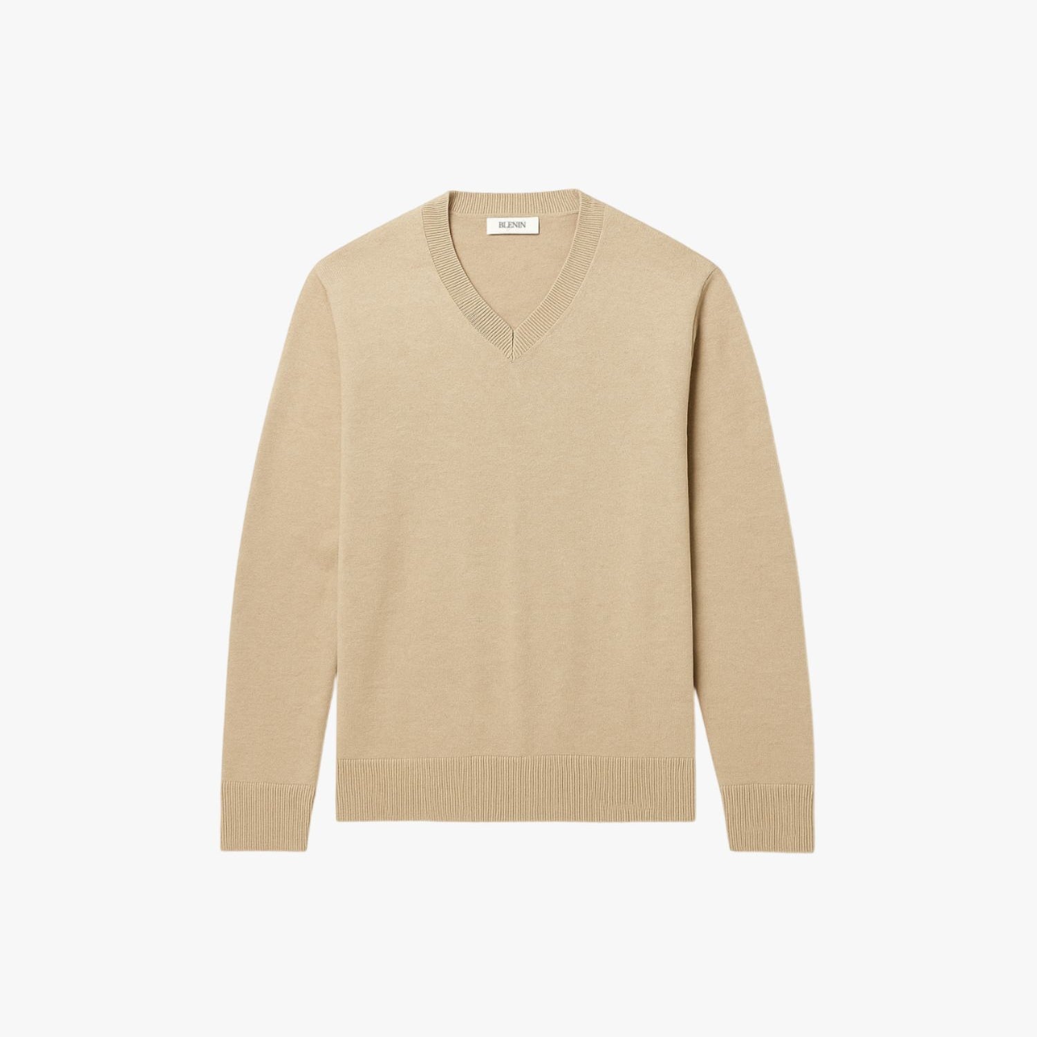 Elegant V-Neck Business Layering Cashmere Sweater