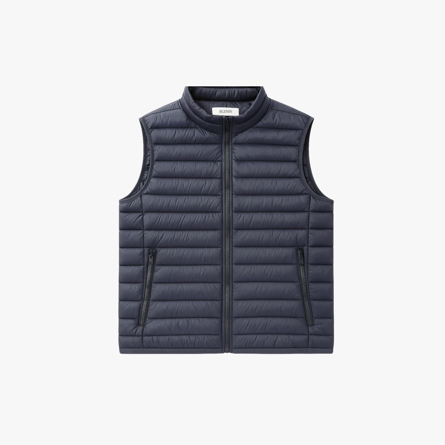 Quiet Luxury Sleeveless Zip-Up Vest