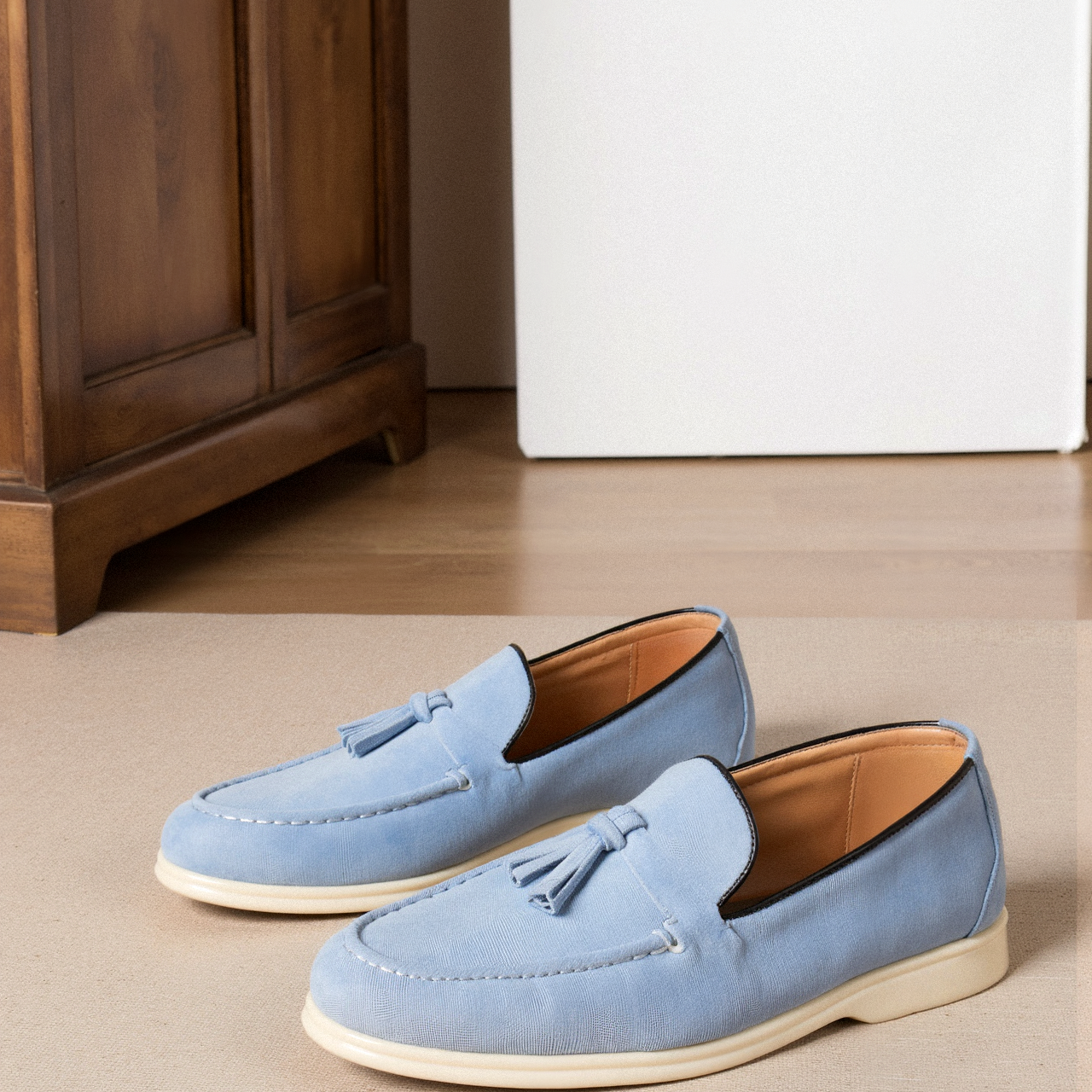 Old Money Breathable Casual Velvet Upper Loafers