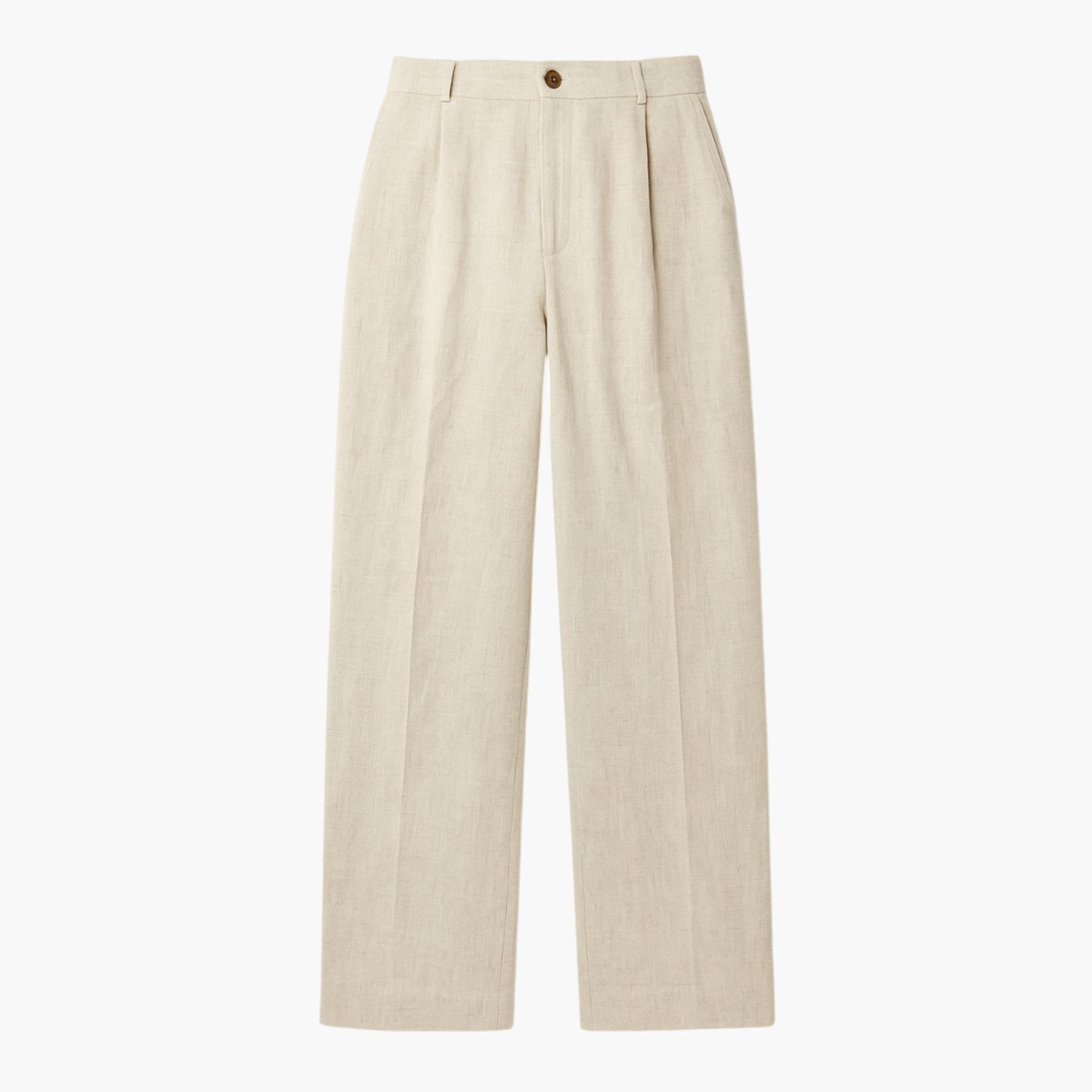 Casual Linen Luxurious Stylish Button Trousers