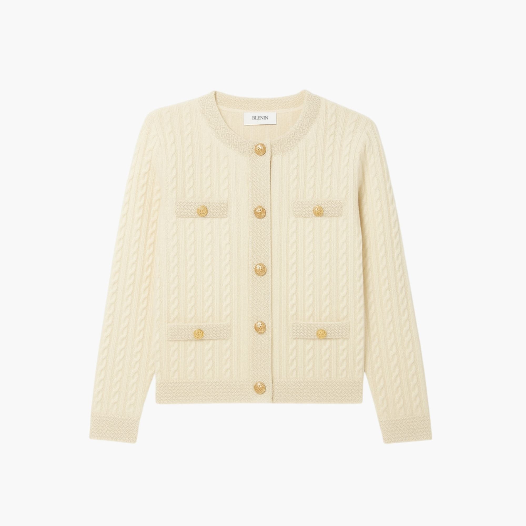 Old Money Elegant Winter Cardigan