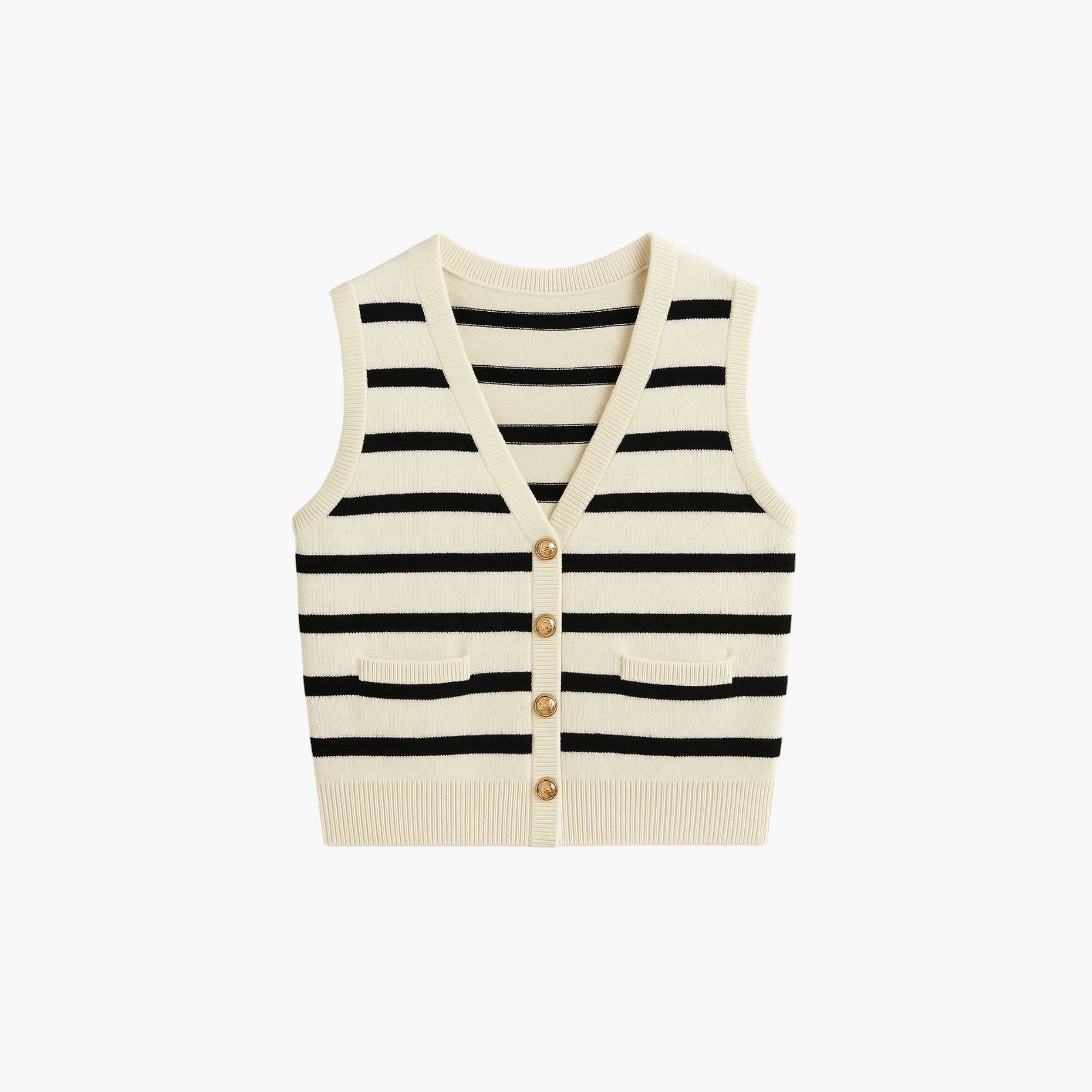 Striped Old Money Summer Vest