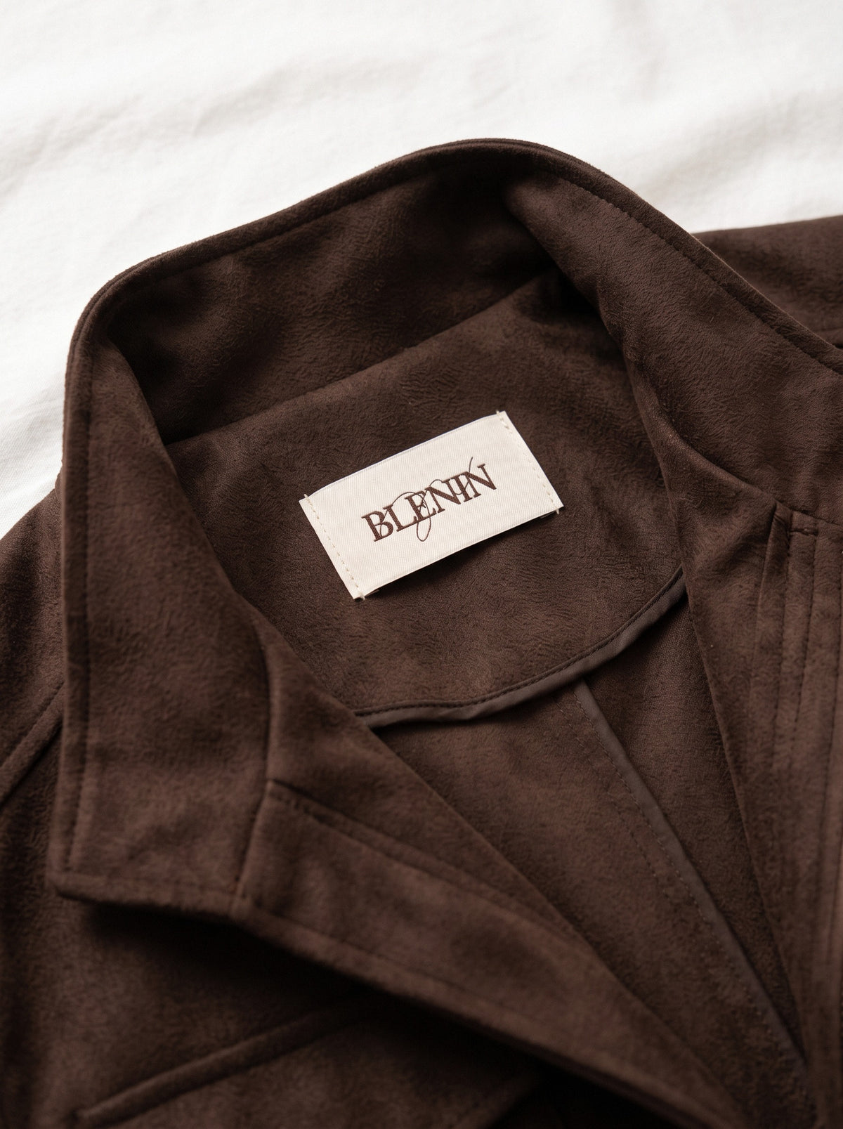 BLENIN brushed field jacket, woven BLENIN label