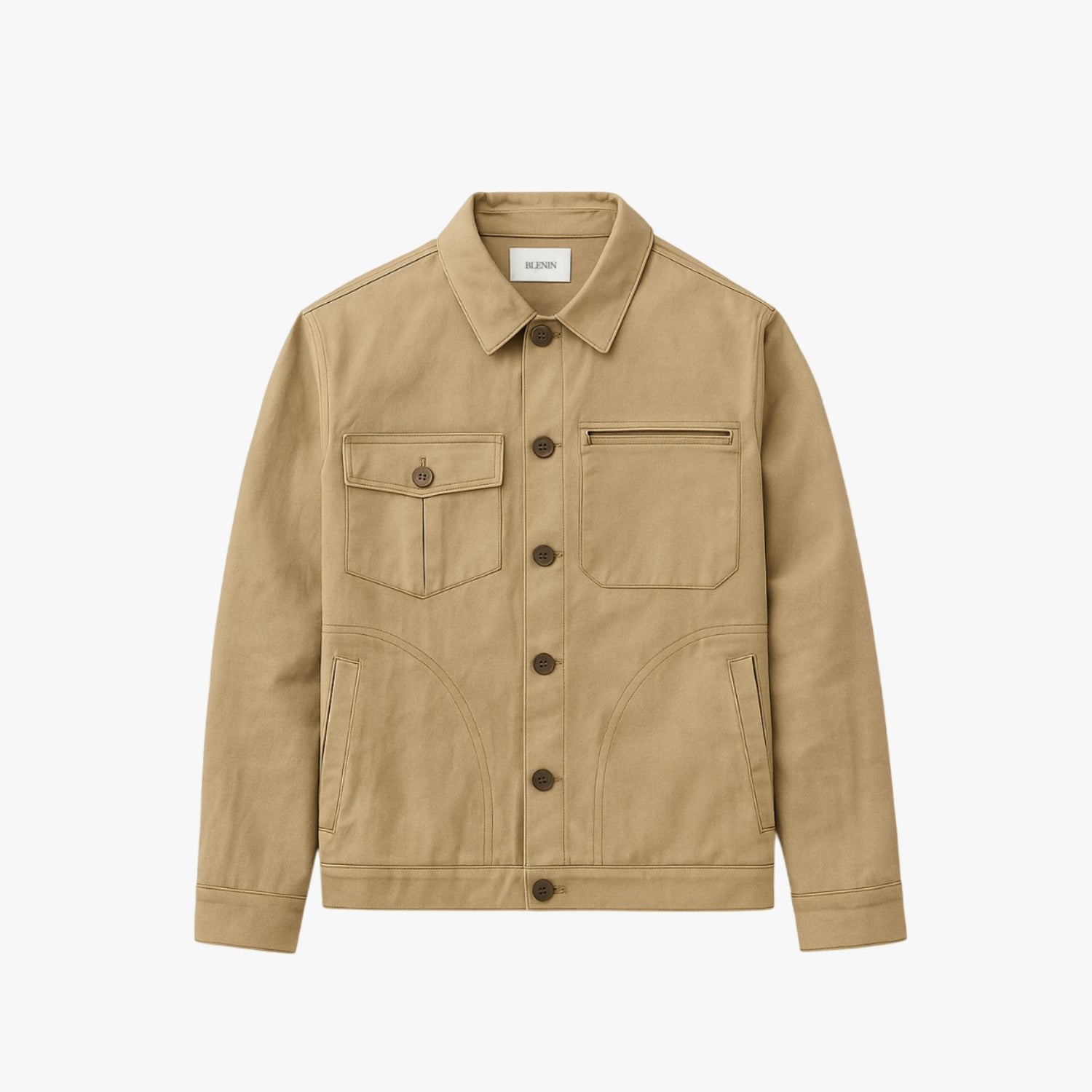 Old Money Retro Classic Oilcloth Jacket Men