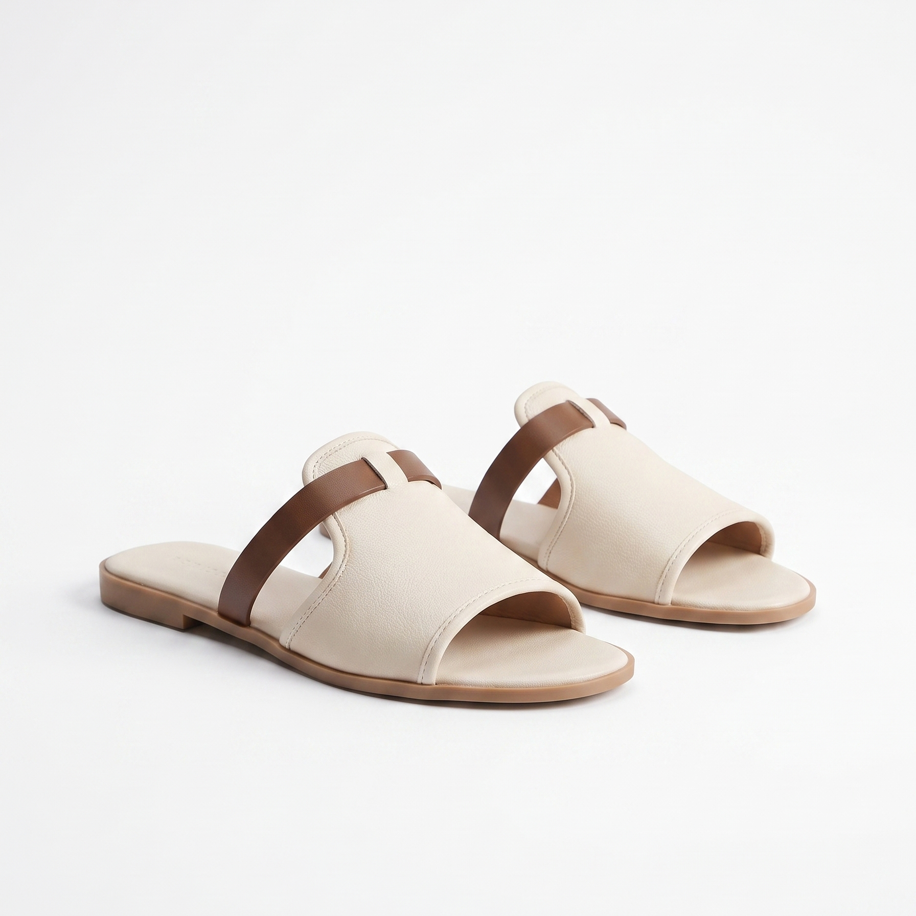 Old Money Solid Color Casual Slip On Lightweight Slides