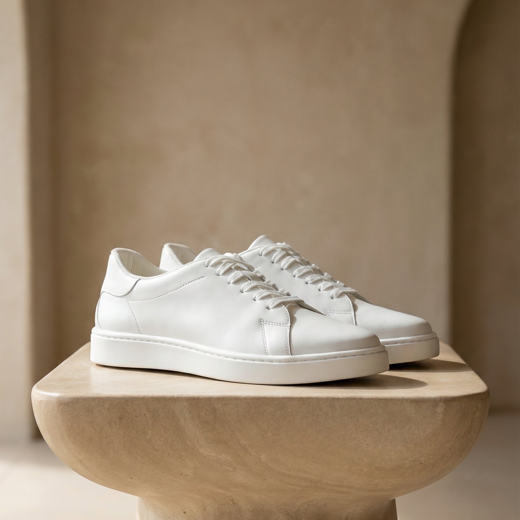 Old Money Classic Solid Color Elegant Sneaker Shoes