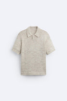 Old Money Buttoned Knit Polo T-Shirt - BLENIN - Old Money Elegant Clothing Brand