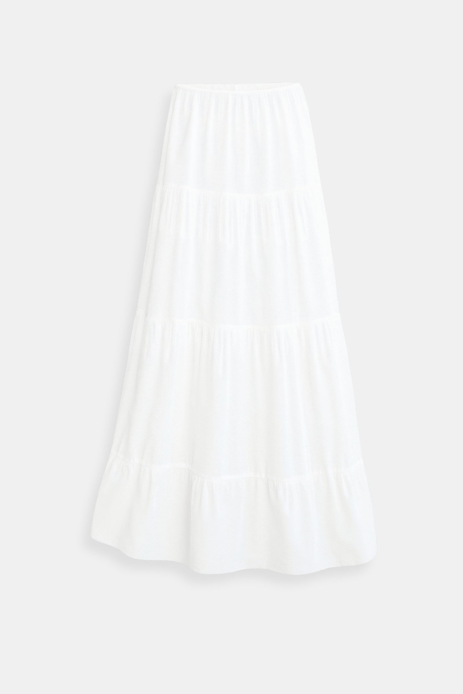 Old Money Solid Ruffle Hem Tie Skirt – BLENIN
