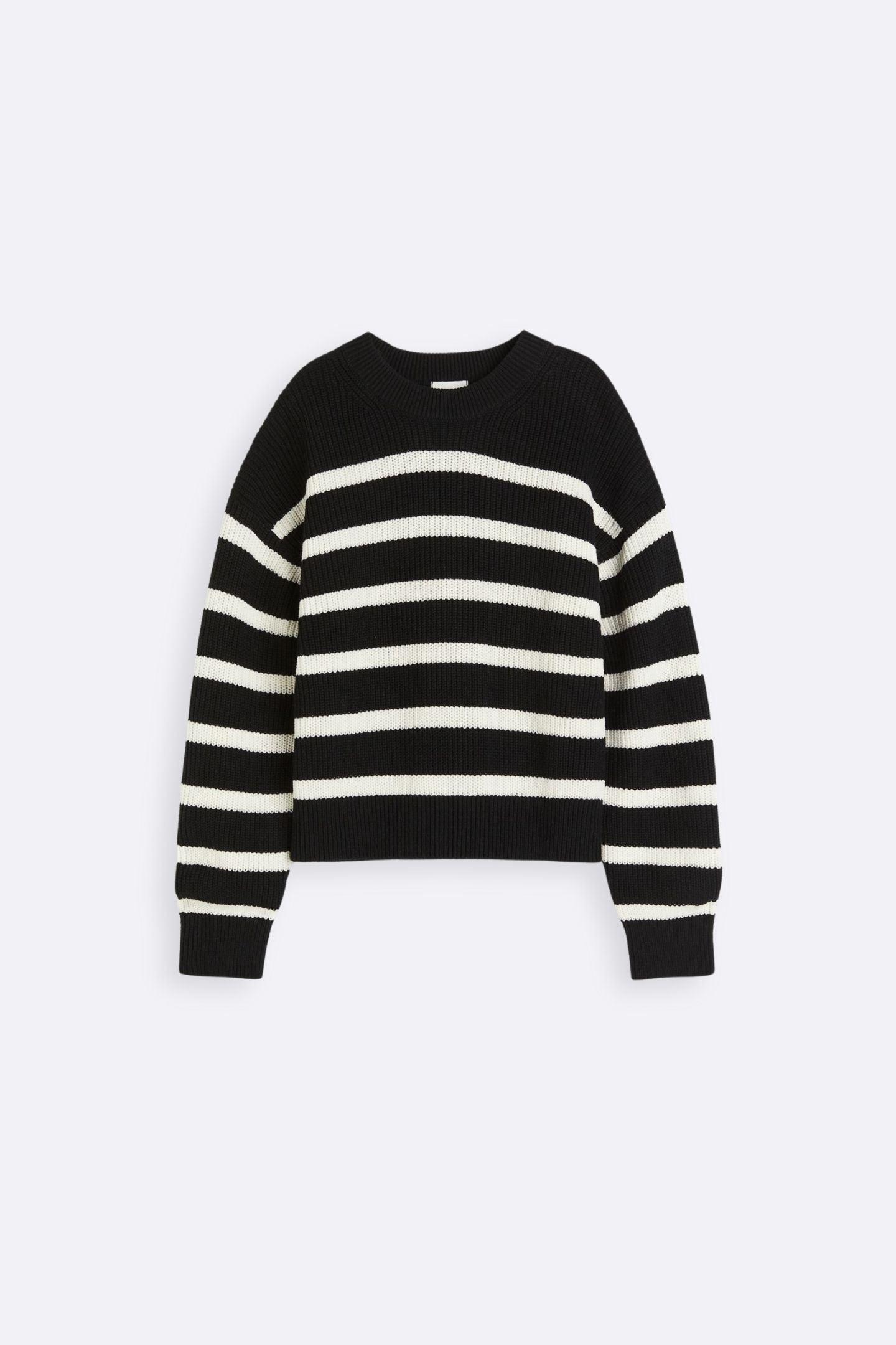 Old Money Classic Thin Striped Pullover - BLENIN - Old Money Elegant Clothing Brand