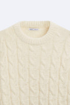 Old Money Regular Cable Knit Sink Sweater - BLENIN - Old Money Elegant Clothing Brand