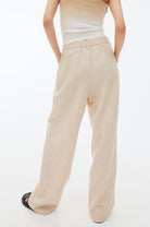 Old Money Elegant Linen Chino Stripe Pants - BLENIN - Old Money Elegant Clothing Brand