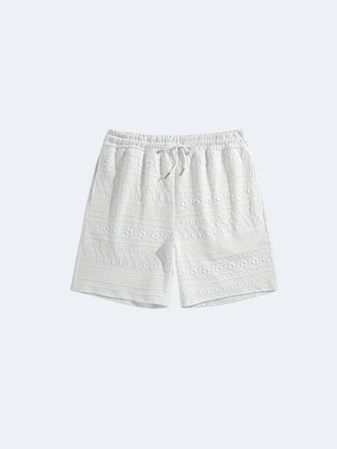 Old Money Men's Solid Elastic Drawstring Shorts - BLENIN - Old Money Elegant Clothing Brand