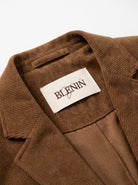 BLENIN corduroy blazer, woven BLENIN label
