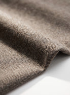 BLENIN men's naples tweed trousers in brown, fabric close-up