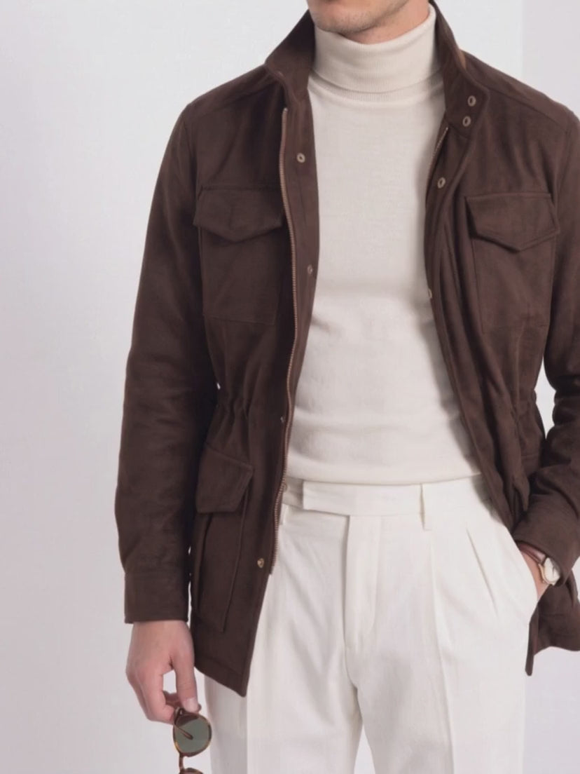 BLENIN Quiet Luxury Brushed Field Jacket, video