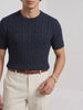 BLENIN Cashmere Cable Knit T-Shirt, video