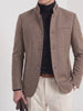 BLENIN Old Money Mandarin Collar Wool Blend Jacket, video