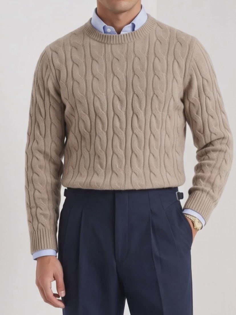 BLENIN Quiet Luxury Woolen Sweater, video