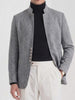 BLENIN Old Money Stand Collar Tweed-Look Jacket, video